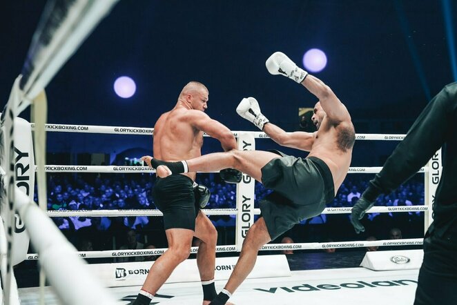 Uku Jurjendalis ir Badr Hari | Organizatorių nuotr.