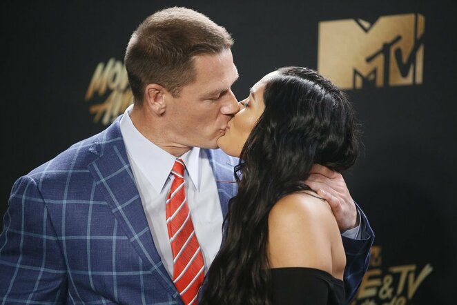 Johnas Cena ir Nikki Bella | Scanpix nuotr.