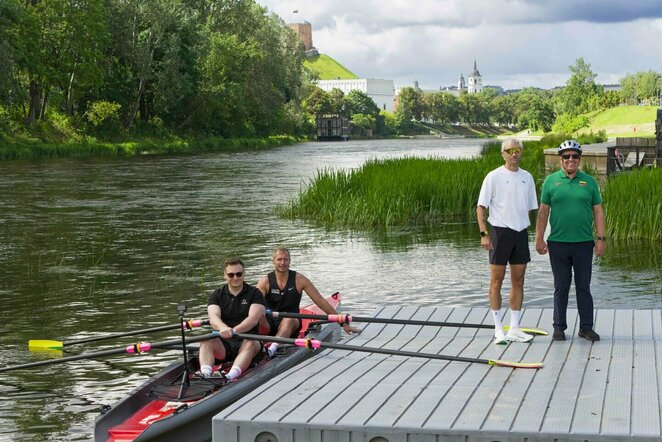 Sportininkai ir žinomi žmonės kviečia Lietuvos gyventojus judėti daugiau | Irmanto Gelūno nuotr.