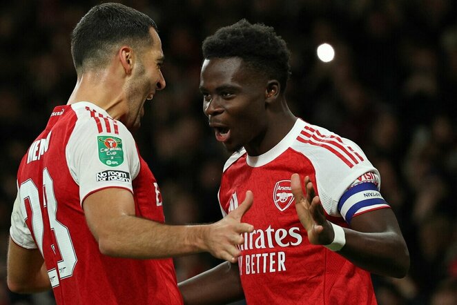 Bukayo Saka | Scanpix nuotr.