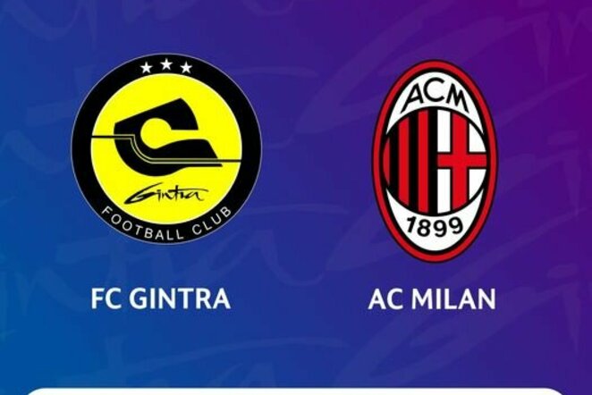 “Gintra“ - “Milan“ Klubo logo