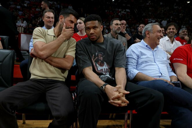 Antetokounmpo | EPA / PETE ANDREOU nuotr.