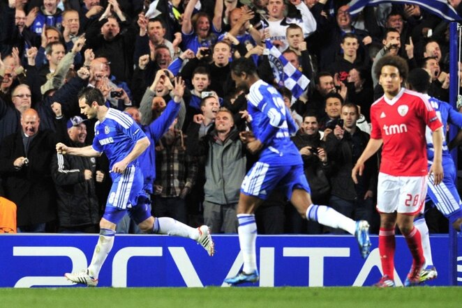  „Chelsea“ džiaugiasi pirmu įvarčiu | AFP/Scanpix nuotr.