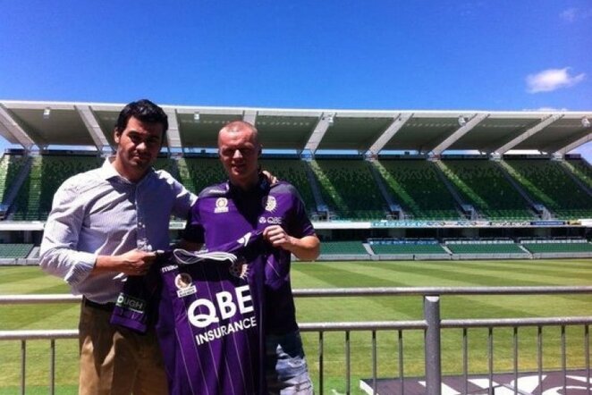 Darvydas Šernas žais Australijoje | footballaustralia.com.au nuotr