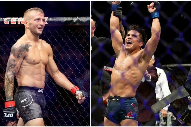 T.J.Dillashaw ir Henry Cejudo | Scanpix nuotr.