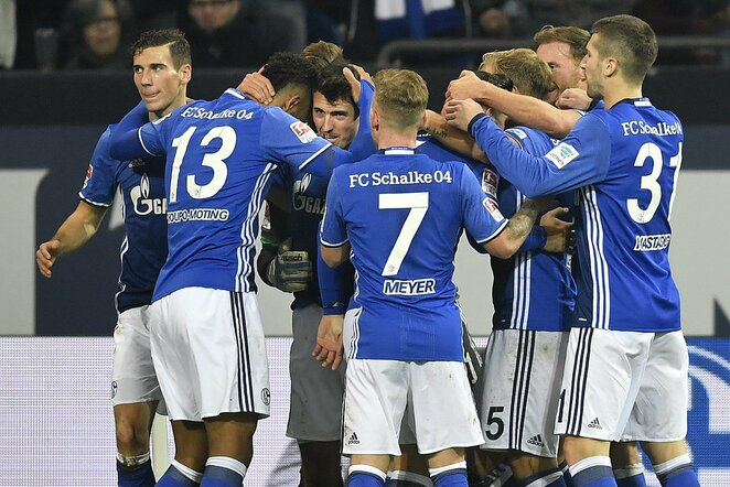 „Schalke“ džiaugiasi įvarčiu | Scanpix nuotr.