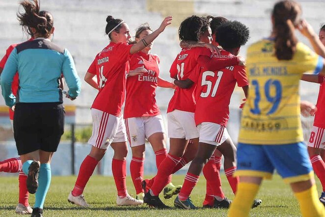 Lisabonos „Benfica“ moterų komanda | Organizatorių nuotr.