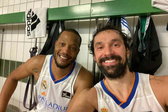 Anthony Randolphas ir Sergio Llullas | „Twitter“ nuotr.