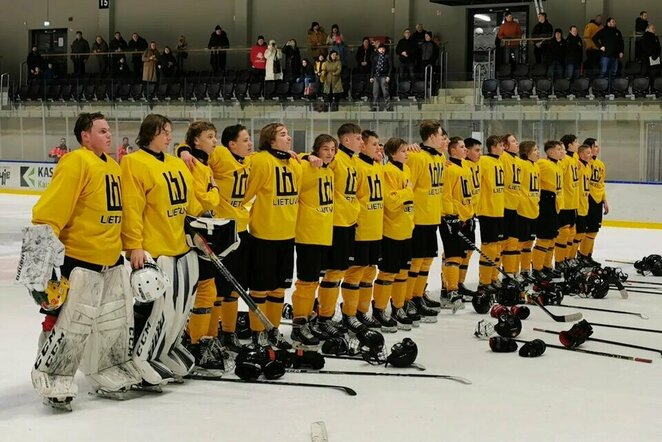 Lietuvos jaunučių ledo ritulio rinktinė | hockey.lt nuotr.