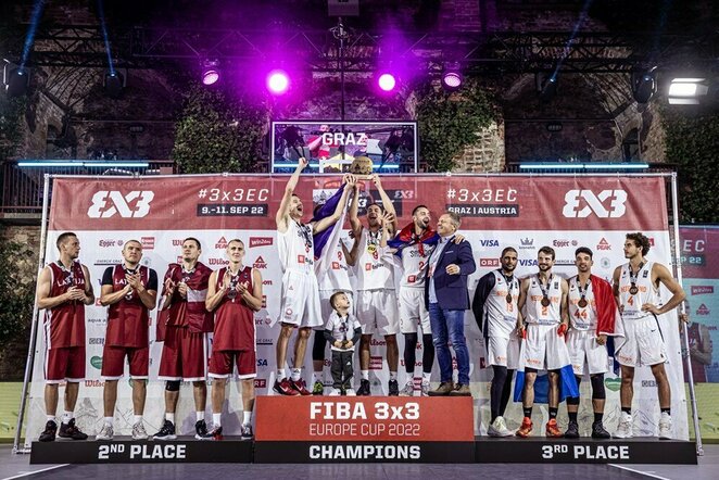 Čempionato prizininkai | FIBA nuotr.