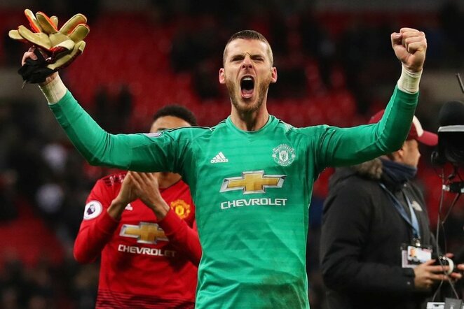 Davidas De Gea | „Twitter“ nuotr.