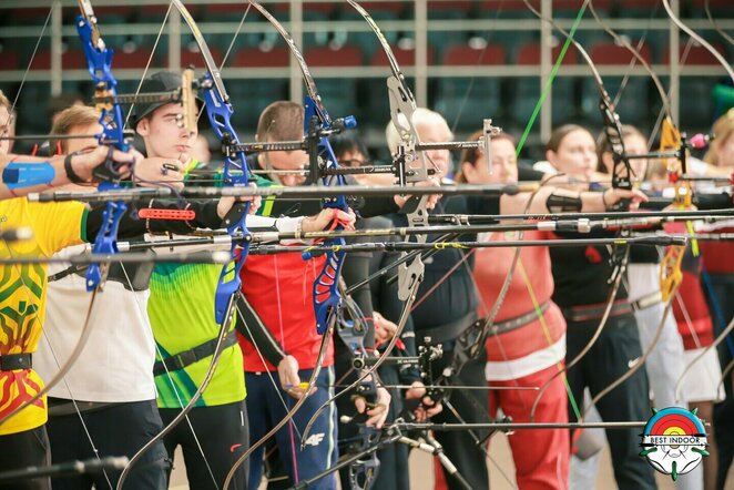 „Best Indoor“ šaudymo iš lanko varžybos | Dariaus Minsevičiaus nuotr.