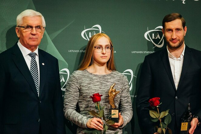 Apdovanoti geriausi Lietuvos studentai sportininkai | Modesto Gailiūno nuotr.