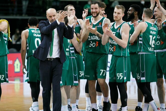 „Žalgirio“ džiaugsmas | Eriko Ovčarenko / BNS foto nuotr.