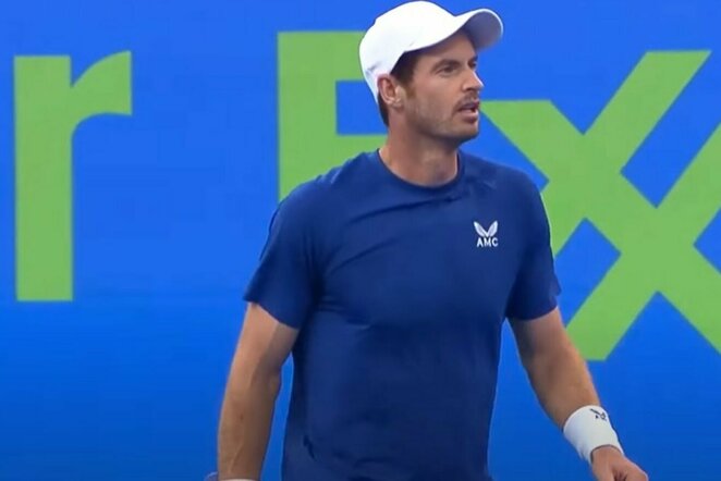 Andy Murray'us | „Stop“ kadras