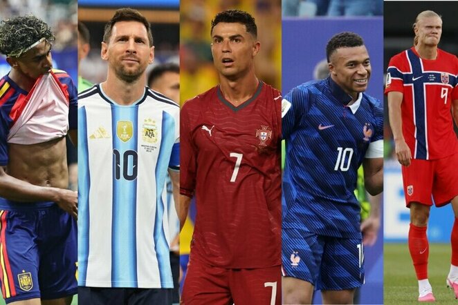 Sudarytas vertingiausių pasaulio futbolininkų sąrašas | EPA nuotr.