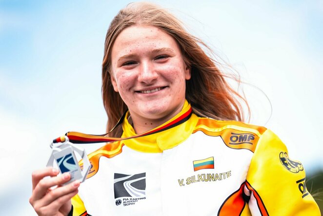 Vanesa Šilkūnaitė pirmą sykį lipo ant podiumo Europos čempionate | Organizatorių nuotr.