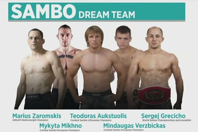 „Sambo“ komanda | Organizatorių nuotr.