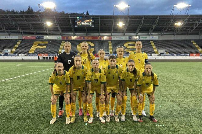 Lietuvos WU-19 futbolo rinktinė | lff.lt nuotr.