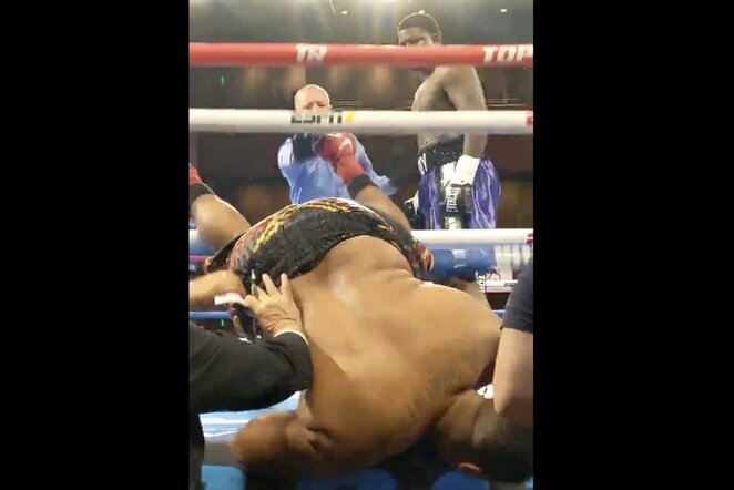 Profesionalus boksas | „Stop“ kadras