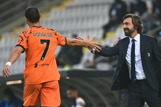 Cristiano Ronaldo ir Andrea Pirlo  | Scanpix nuotr.