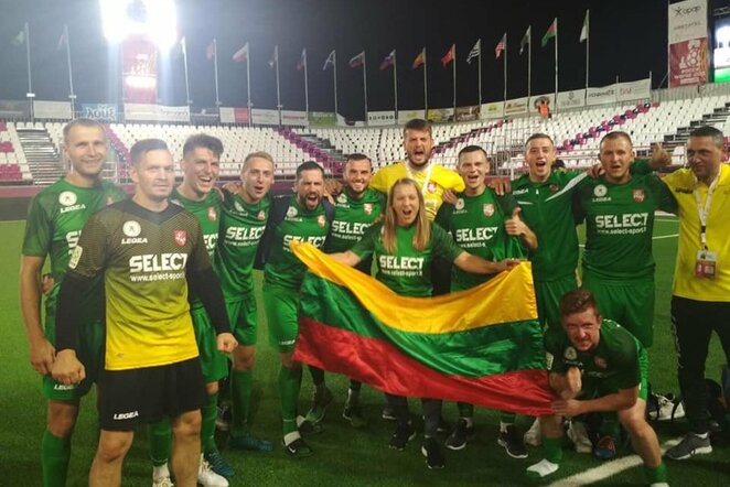 Lietuvos mažojo futbolo rinktinė pasaulio čempionate | Organizatorių nuotr.