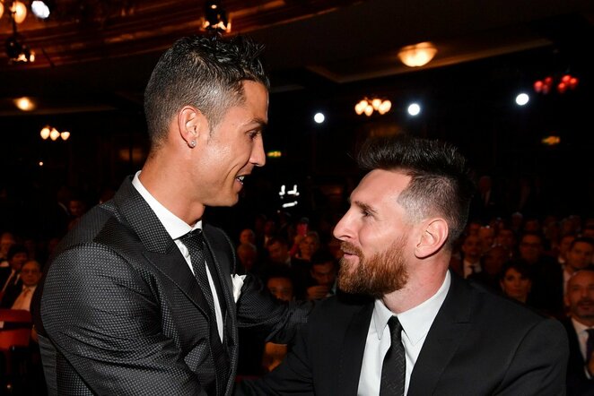 Cristiano Ronaldo ir Lionelis Messi | Scanpix nuotr.