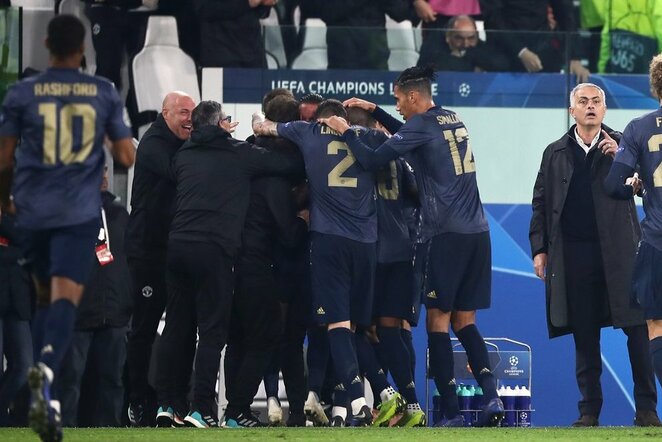 „Juventus“ – „Manchester United“ rungtynių akimirka | Scanpix nuotr.