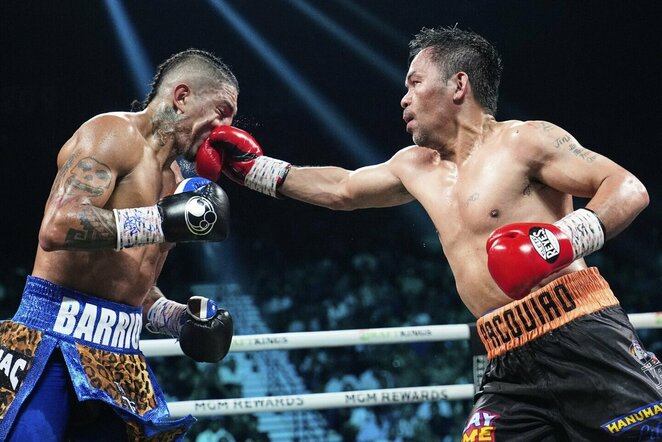Mario Barriosas ir Manny Pacquiao | Scanpix nuotr.