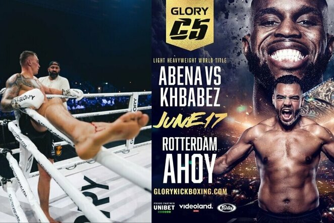 D.Abena prieš S.Maslobojevą nekovos | Organizatorių nuotr.