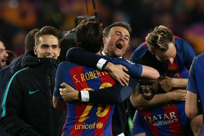 „Barcelona“ triumfo akimirka | Scanpix nuotr.