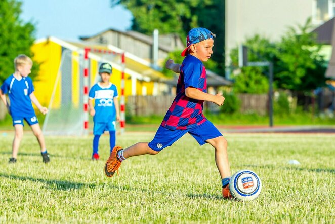 Mažojo futbolo ir fizinio aktyvumo „Leisure Leagues“ festivalio akimirka | Evaldo Šemioto nuotr.