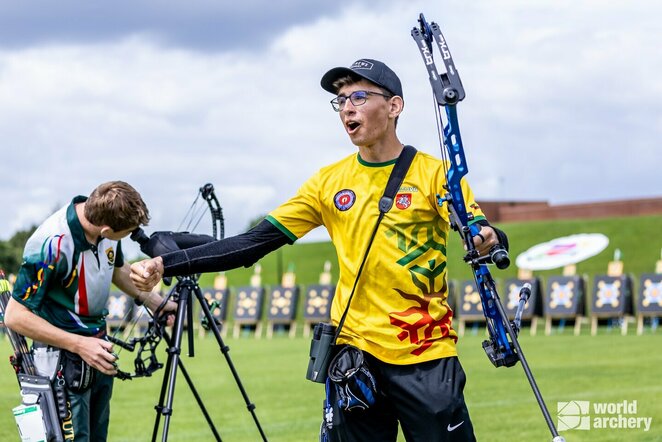 Jonas Grigaravičius („World Archery“ nuotr.) | Organizatorių nuotr.