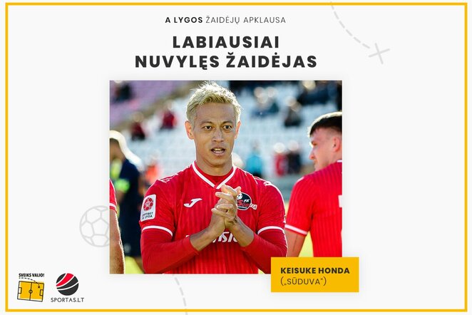 Keisuke Honda | Organizatorių nuotr.