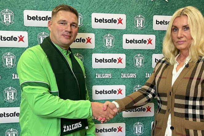 Rolandas Džiaukštas ir Vilma Venslovaitienė | fkzalgiris.lt nuotr.