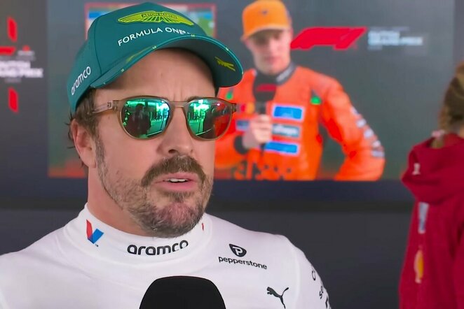 Fernando Alonso | „Stop“ kadras