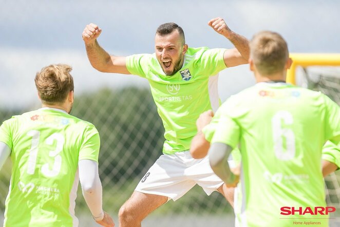 Lietuvos paplūdimio futbolo čempionato etapas Kupiškyje | Sauliaus Čirbos nuotr.