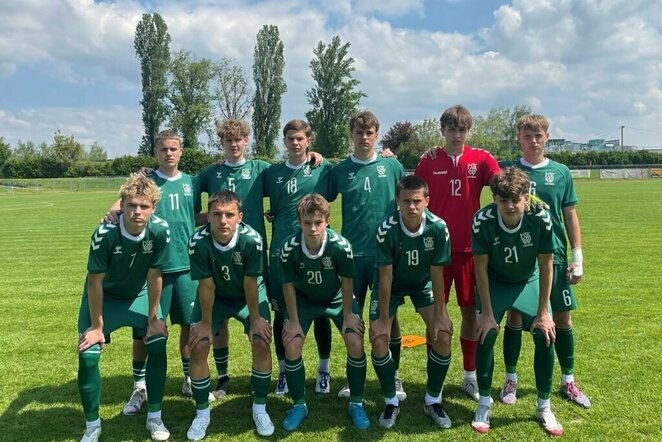 Lietuvos U-16 futbolo rinktinė | lff.lt nuotr.