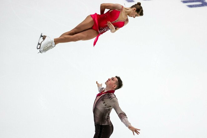 Anastasija Mišina ir Aleksandras Galliamovas | Scanpix nuotr.