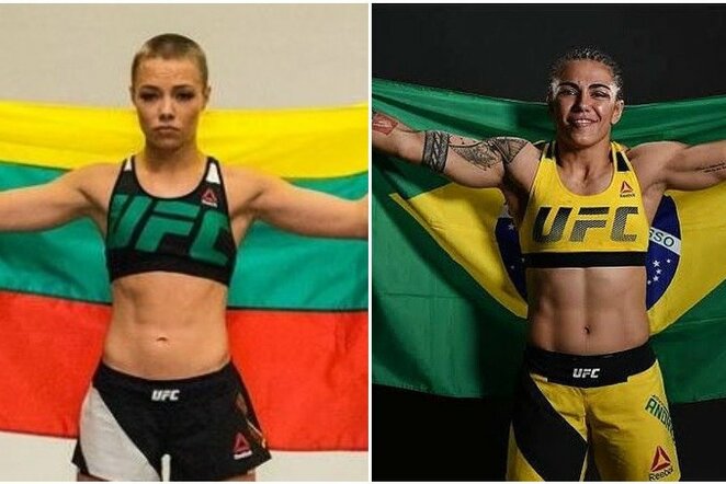Rose Namajunas ir Jessica Andrade | Instagram.com nuotr
