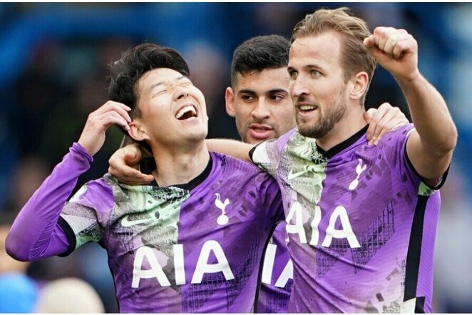 Son Heung-Minas ir Harry Kane'as | Scanpix nuotr.