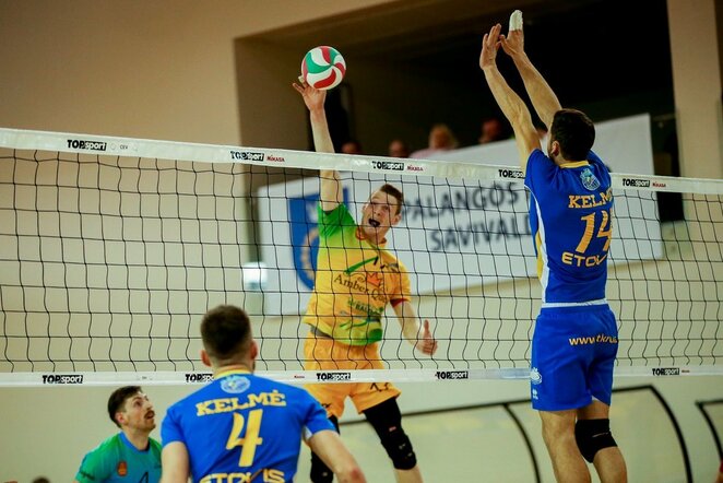 Vyrų tinklinis M.Baranausko nuotr.