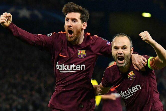 Lionelis Messi ir Andresas Iniesta | Scanpix nuotr.