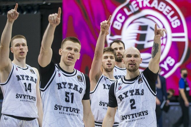 „Lietkabelio“ ir „Ryto“ rungtynės | Roko Lukoševičiaus/BNS Foto nuotr.
