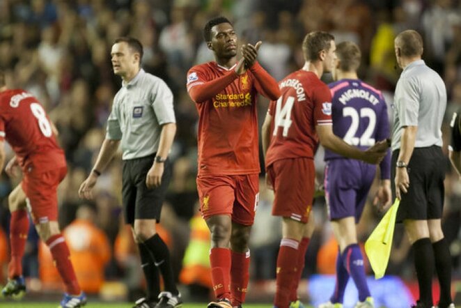 „Liverpool“ džiaugiasi pergale | AP/Scanpix nuotr.