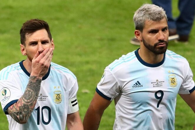 Brazilijos ir Argentinos rungtynių akimirka | Scanpix nuotr.