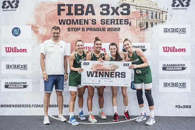 Lietuvos moterų 3x3 krepšinio rinktinė | FIBA nuotr.