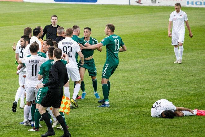 „Sūduvos“ ir „Kauno Žalgirio“ rungtynės | Eriko Ovčarenko / BNS foto nuotr.