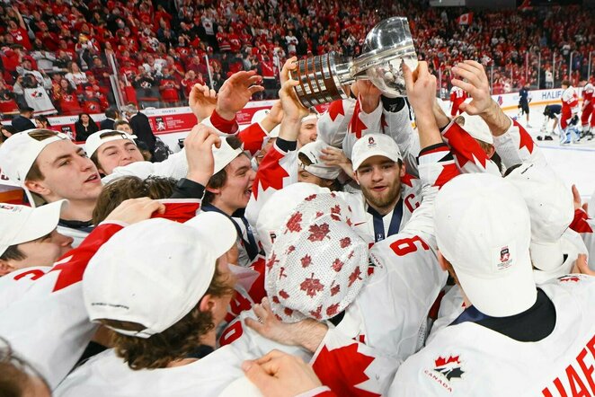 Čekijos – Kanados rungtynių akimirka | IIHF nuotr.