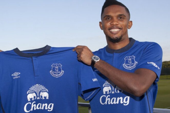 Samuelis Eto'o | evertonfc.com nuotr.